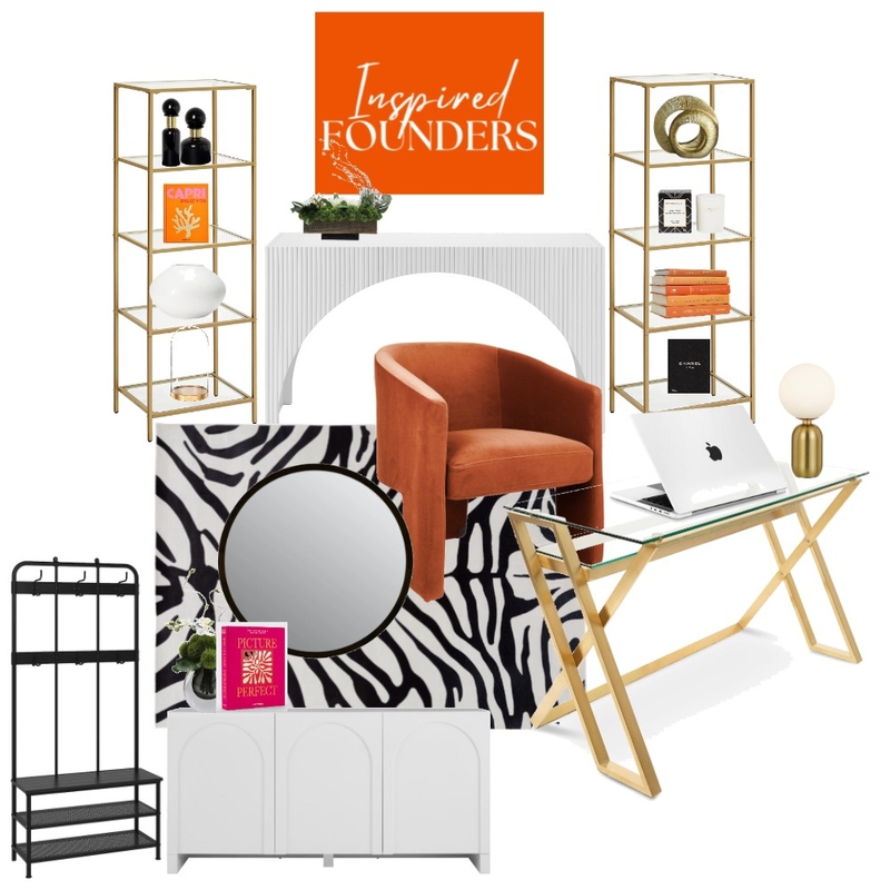 Priscilla's Creative Space Mood Board by The Ginger Stylist on Style Sourcebook