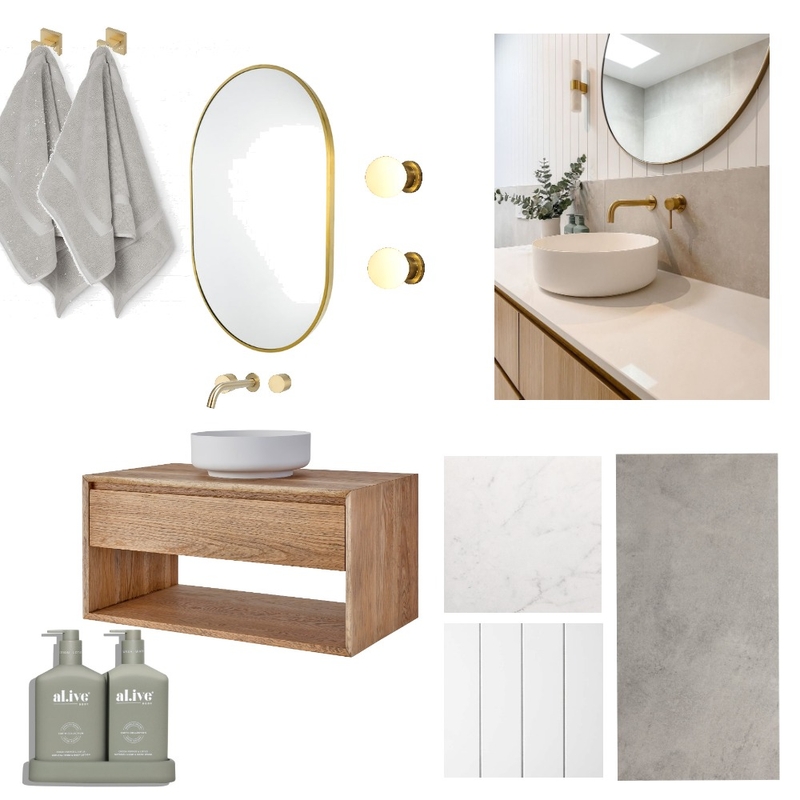 Ensuite Mood Board by Nicole Frelingos on Style Sourcebook
