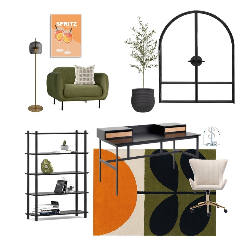 Manhattan Study Mood Board by Studio Style Life on Style Sourcebook