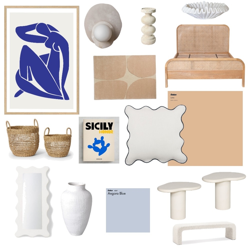 Bedroom - Mediterranean Mood Board by KelliB on Style Sourcebook