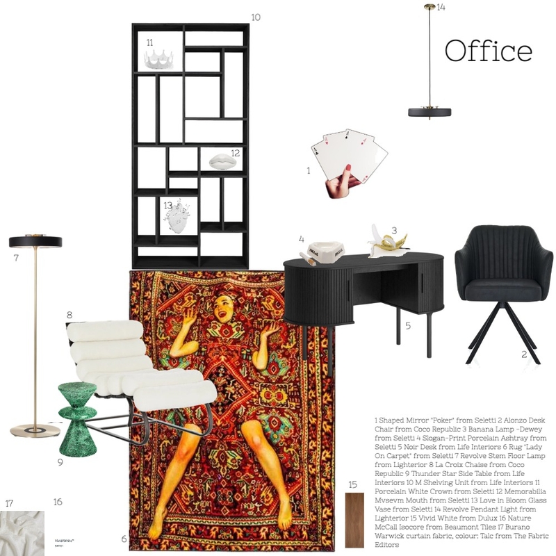 Office Mood Board by ioanna lakouri on Style Sourcebook