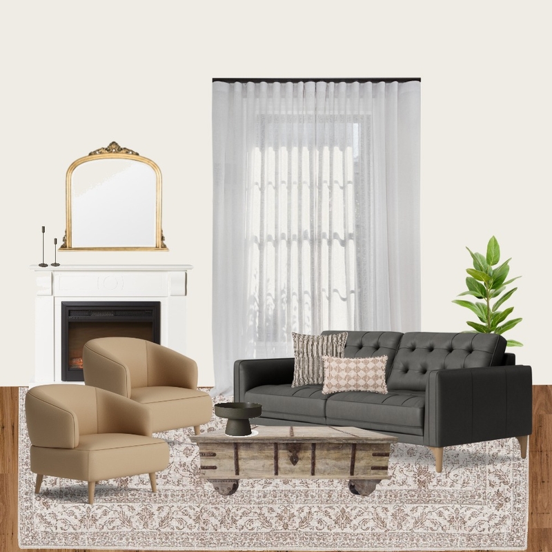 Teddington Sitting Room Mood Board by Style and Leaf Co on Style Sourcebook