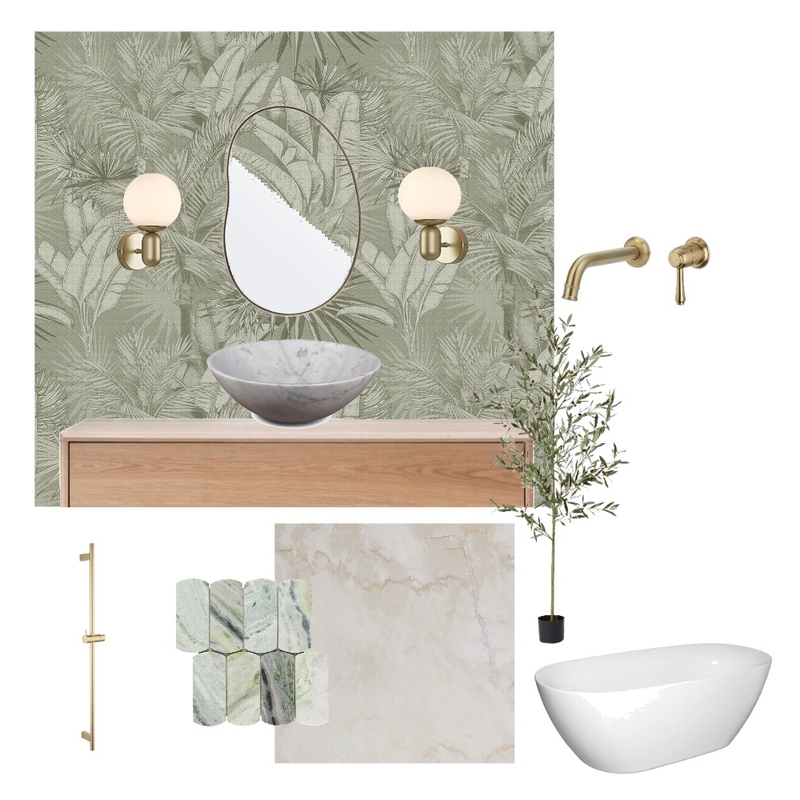 powder bathroom Mood Board by ridhima_4 on Style Sourcebook