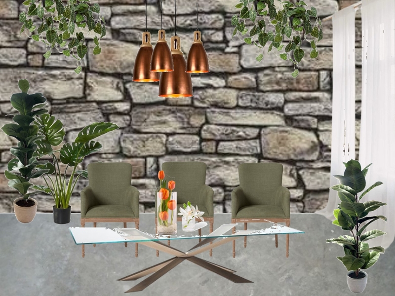 Modern Industrial Dining Room Mood Board by Naomi on Style Sourcebook