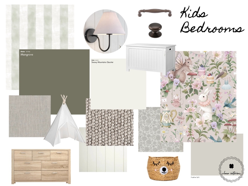 Goldies Kids rooms Mood Board by CloverInteriors on Style Sourcebook