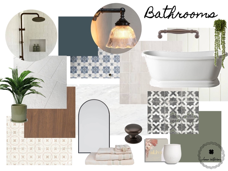 Goldies bathrooms Mood Board by CloverInteriors on Style Sourcebook