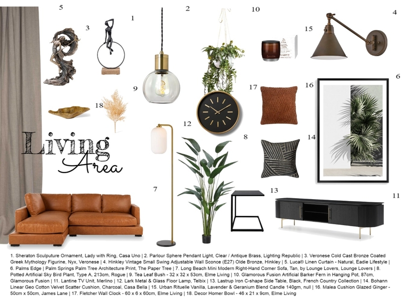 Living Area Mood Board by roanchara on Style Sourcebook