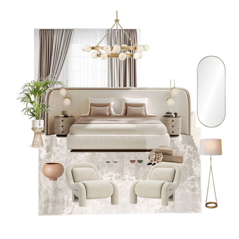 bedroom 1 Mood Board by Arch alaa on Style Sourcebook