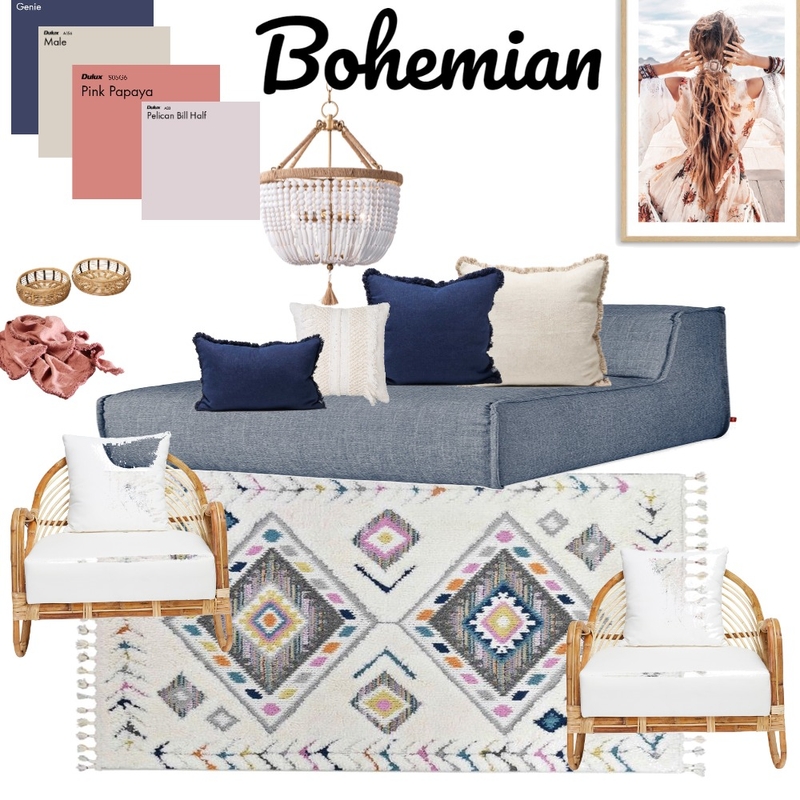 Bohemian Mood Board by JojoStyles on Style Sourcebook