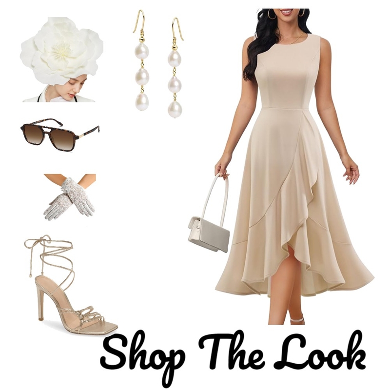 Race Day Outfit Mood Board by Marichuy on Style Sourcebook