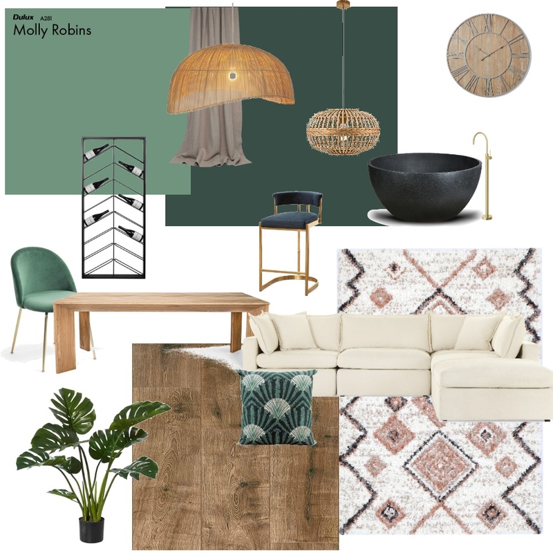 boho concept B Mood Board by gabrielezuk on Style Sourcebook