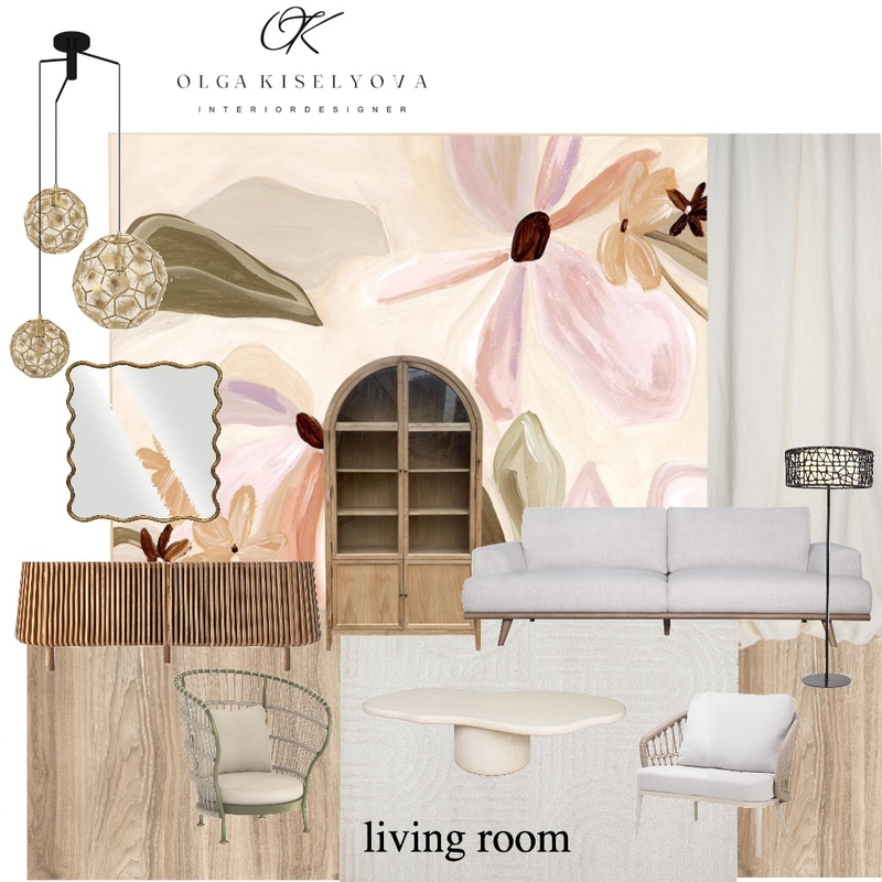 living room Mood Board by Olga Kiselyova on Style Sourcebook