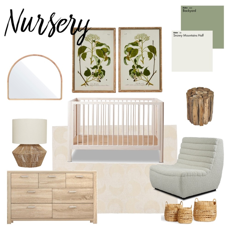 nursery Mood Board by charlottemckinley on Style Sourcebook