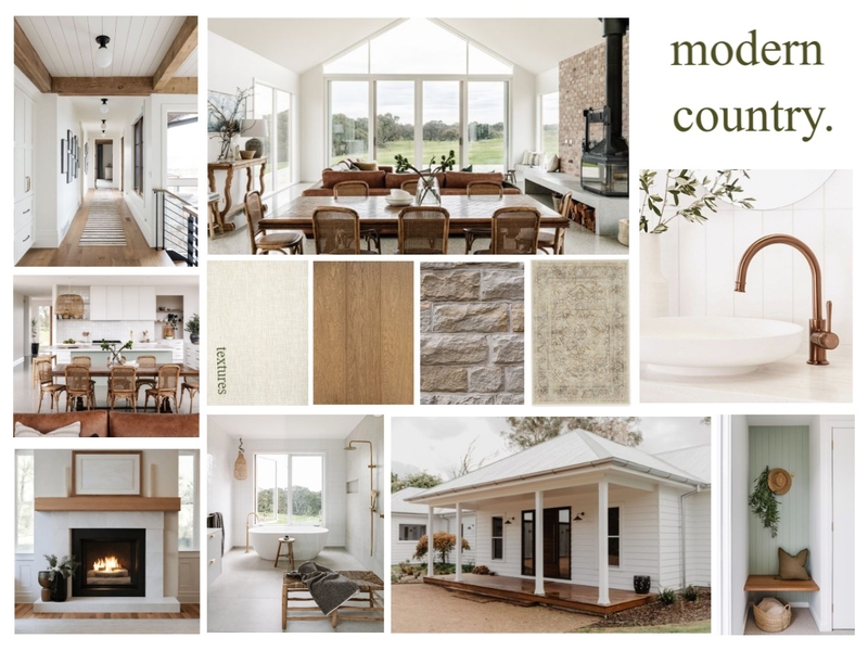 Modern Country Mood Board by RACHMCEACHRAN on Style Sourcebook