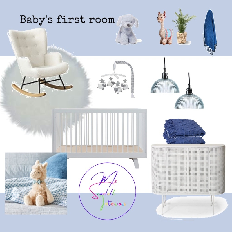 Baby's First Room - Mz Scarlett Interiors Mood Board by Mz Scarlett Interiors on Style Sourcebook