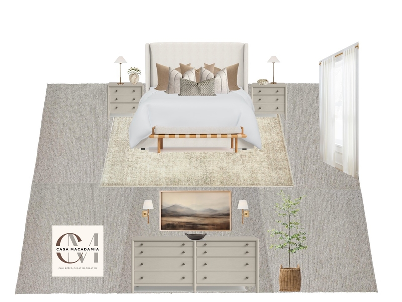 Team David - Modern Neutral Hamptons Option 3 Mood Board by Casa Macadamia on Style Sourcebook