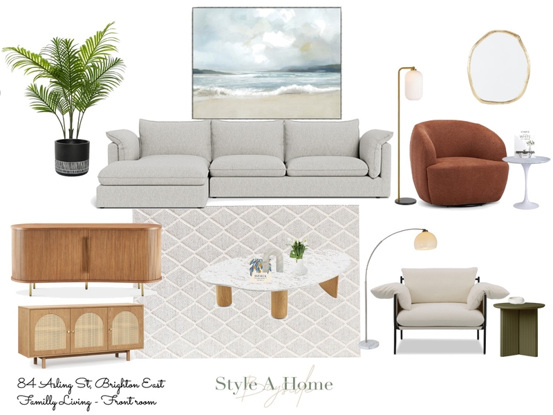 84 Asling St, Brighton Front Lounge Mood Board by Styleahome on Style Sourcebook