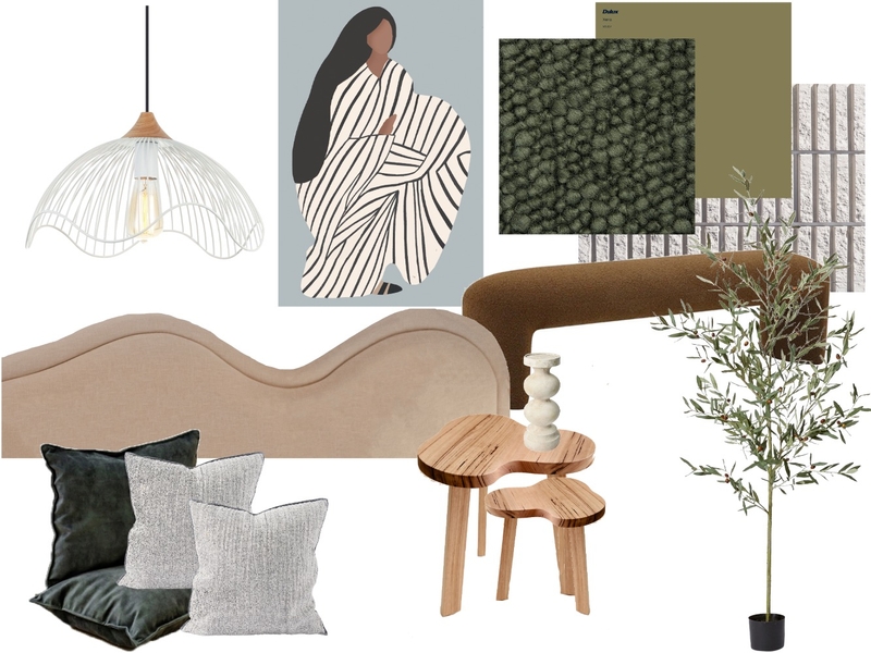 Sage: the star of the show Mood Board by VV Interior Spaces on Style Sourcebook