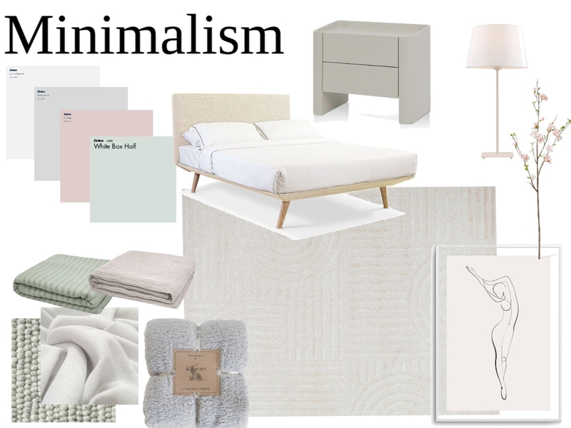 minimalism bedroom Mood Board by Pink_trm@hotmail.com on Style Sourcebook