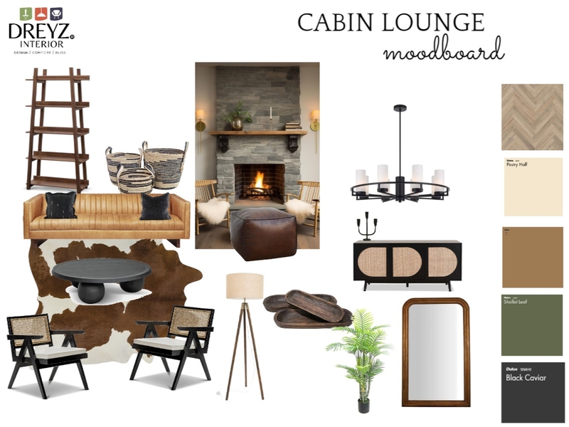 Cabin Lounge Mood Board by Karyn66 on Style Sourcebook