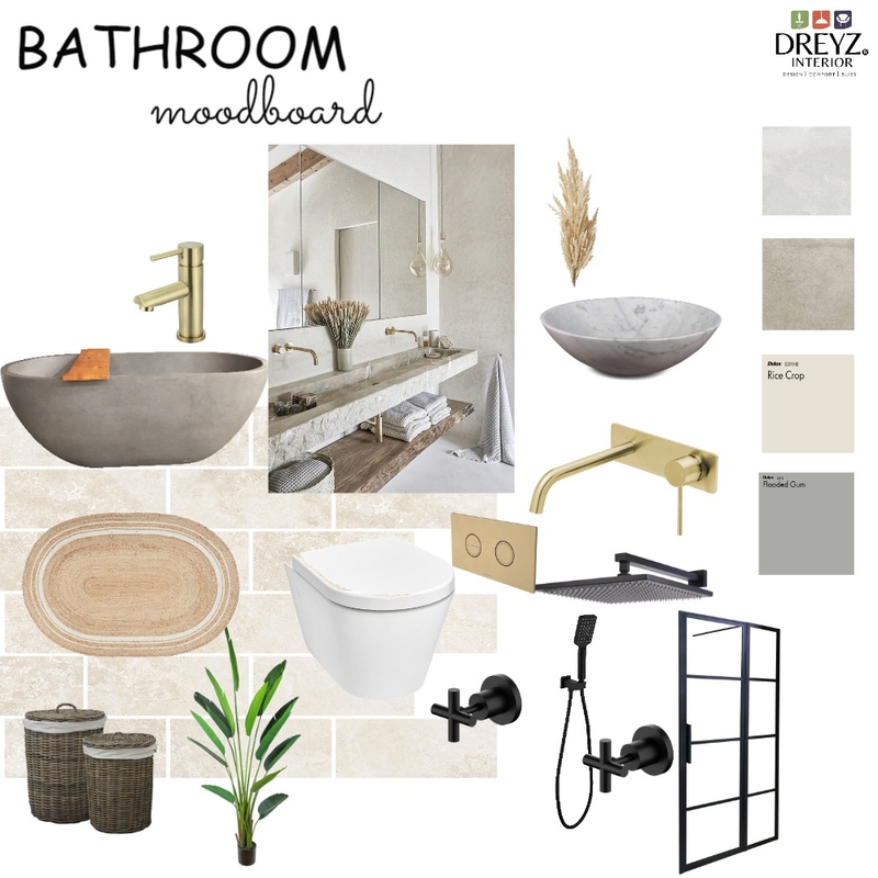 Cabin bathroom moodboard Mood Board by Karyn66 on Style Sourcebook