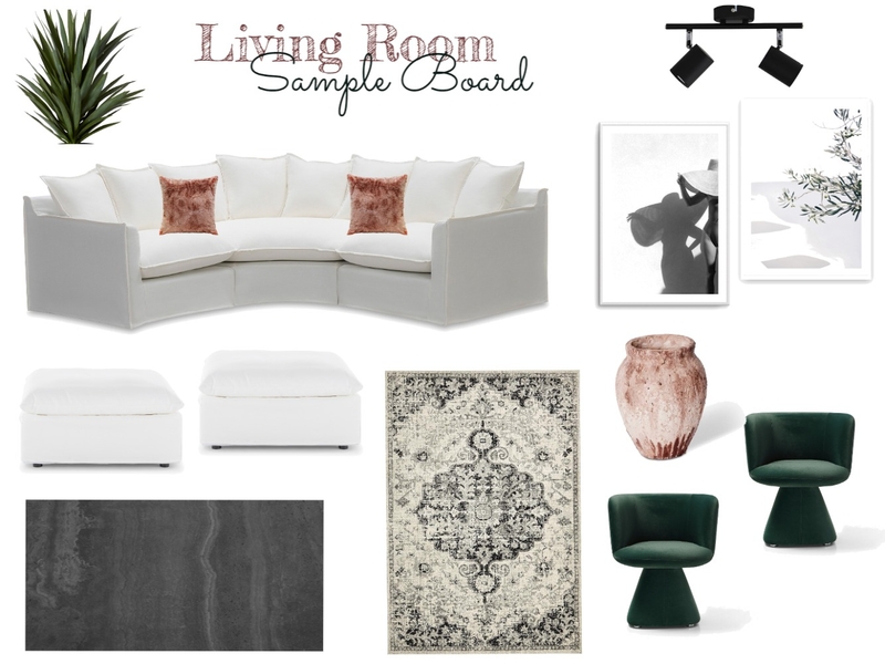 Module 9 Living room Mood Board by desiredesigns on Style Sourcebook