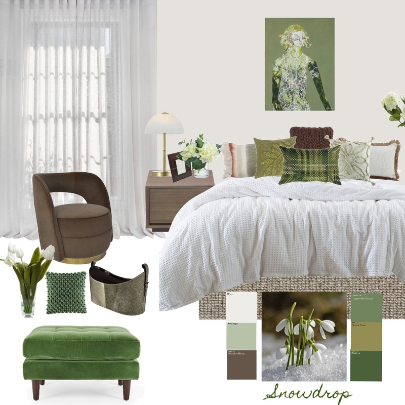 Spring - Snowdrop Mood Board by Arges Studio on Style Sourcebook