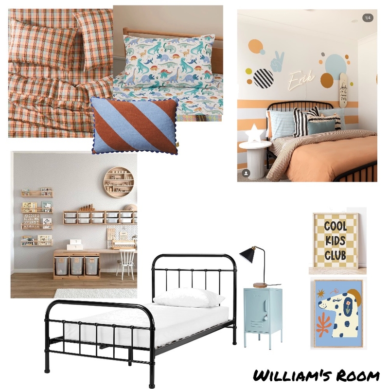 Boys Room Mood Board by House of Cove on Style Sourcebook