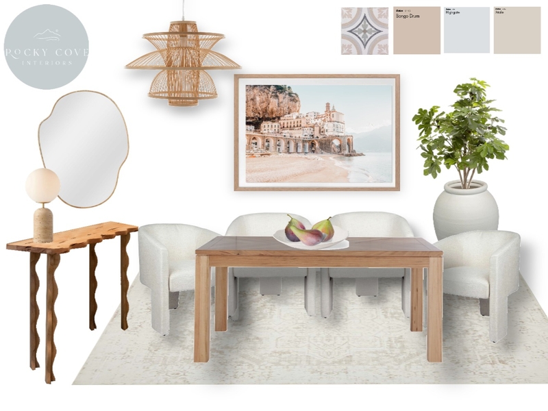 Amalfi Luxe Dining Mood Board by Rockycove Interiors on Style Sourcebook