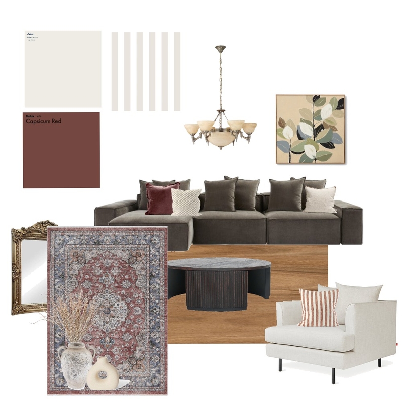 Organic Modern Farmhouse Mood Board by ariapilgrim on Style Sourcebook