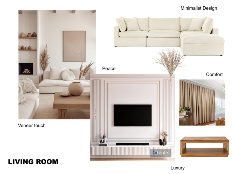 LIVING ROOM Mood Board by Rahul on Style Sourcebook