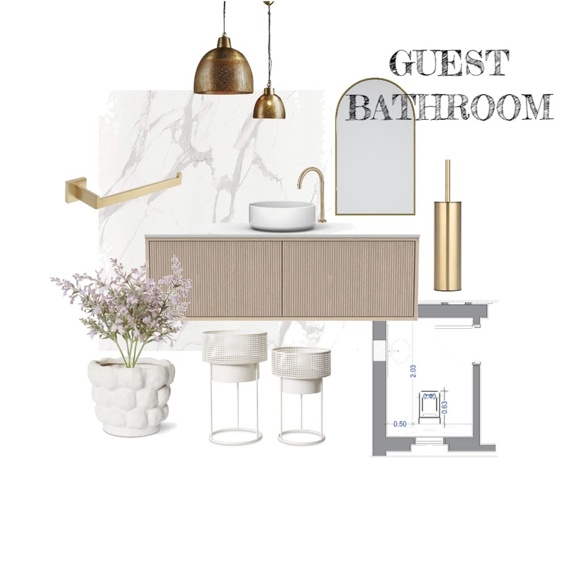 GUEST BATHROOM Mood Board by smsma99 on Style Sourcebook