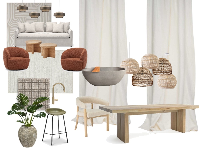 Boho Style Furniture MIX Mood Board by danyescalante on Style Sourcebook