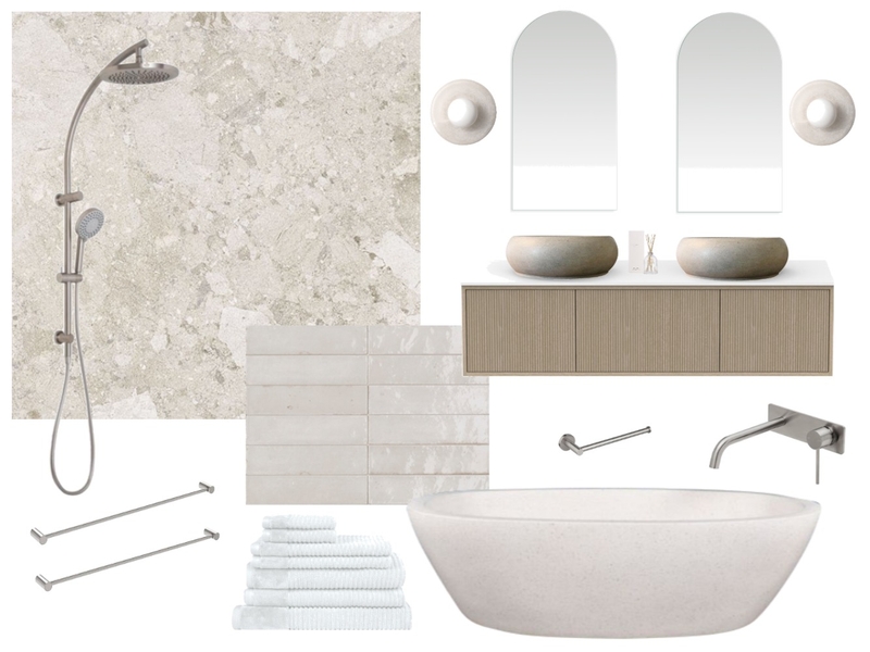 Ensuite Mood Board by lauren.robbins on Style Sourcebook