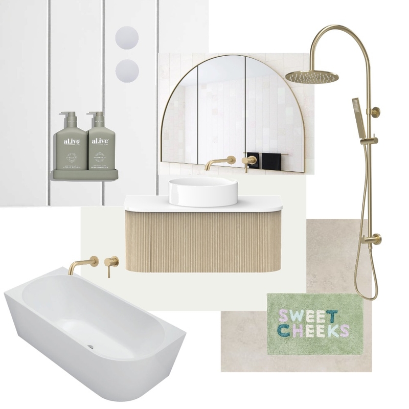 Kids Bathroom Mood Board by Villa Ta Lumi on Style Sourcebook