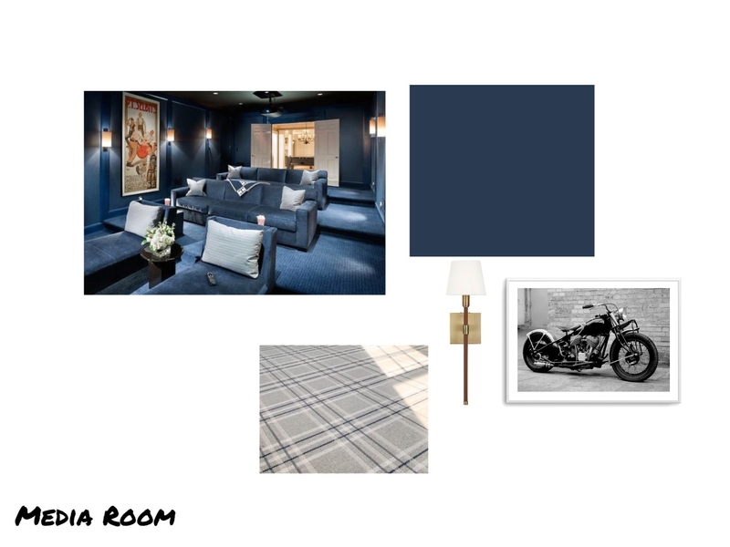 Media Room Mood Board by House of Cove on Style Sourcebook