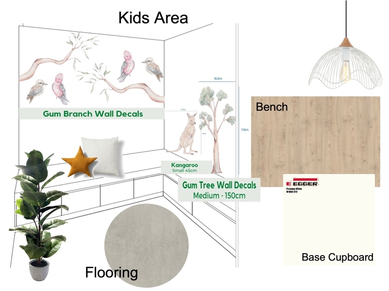 Medland - Kids area Mood Board by McKibbinDesign on Style Sourcebook