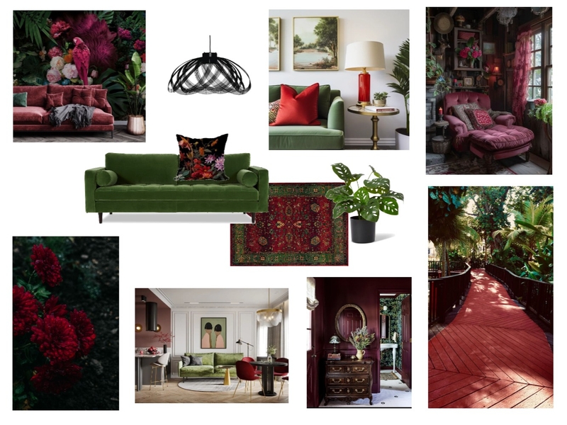 red green Mood Board by S_Shevchenko on Style Sourcebook