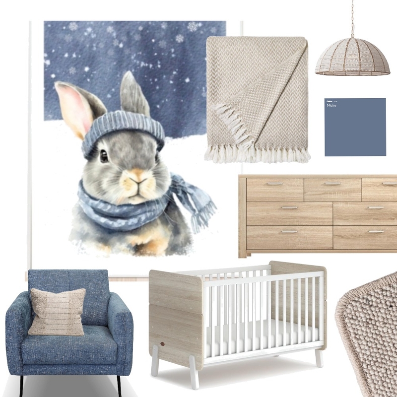 Slate Blue Nursery Mood Board by Gigi 'Love your Lifestyle' on Style Sourcebook