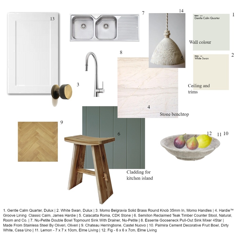 Board 4 - Kitchen Mood Board by mwoods on Style Sourcebook