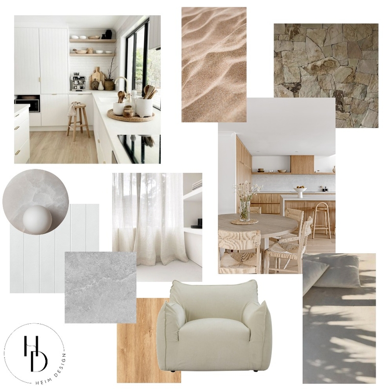 Coastal Inspiration Mood Board by Heim Design on Style Sourcebook