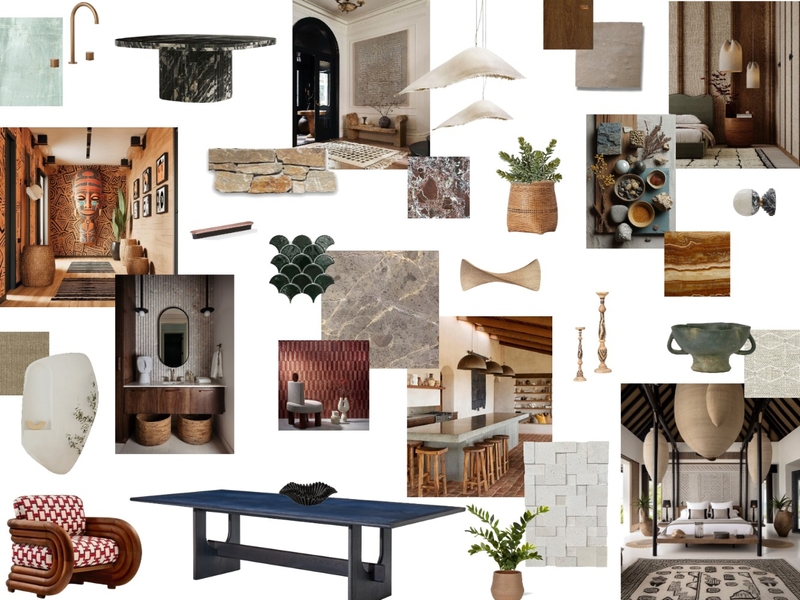 The Sanctuary Mood Board by AJ Lawson Designs on Style Sourcebook