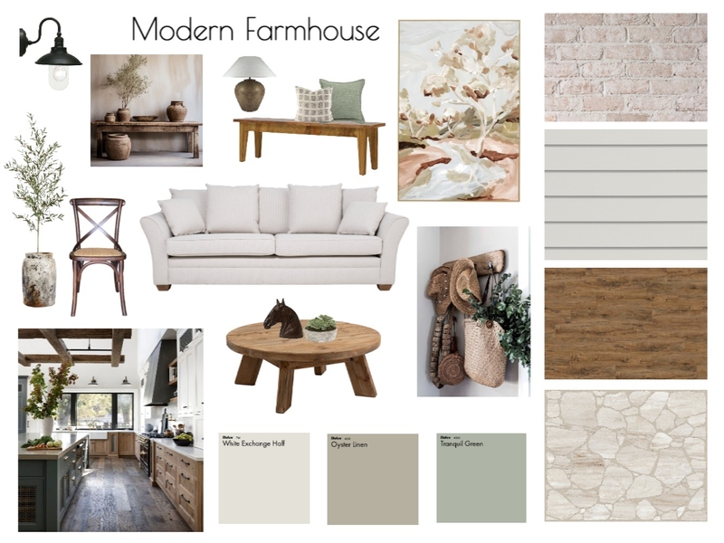 Modern Farmhouse - Design Style Mood Board by MD Interiors on Style Sourcebook