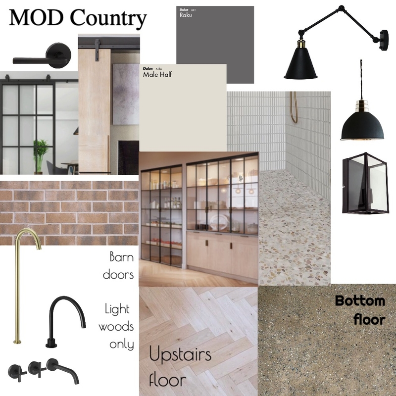 81 CORO - MODERN COUNTRY Mood Board by LesStyleSourcebook on Style Sourcebook
