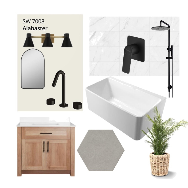 Secondary bathroom - Valley Ridge Mood Board by Madeline Campbell on Style Sourcebook