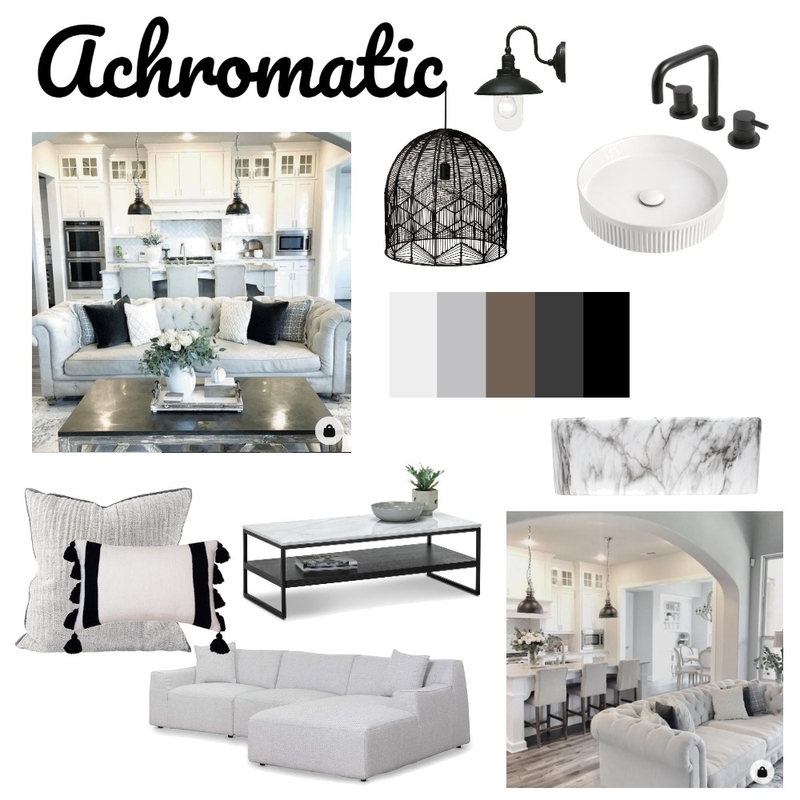 Achromatic Mood Board by donna.moloney74 on Style Sourcebook