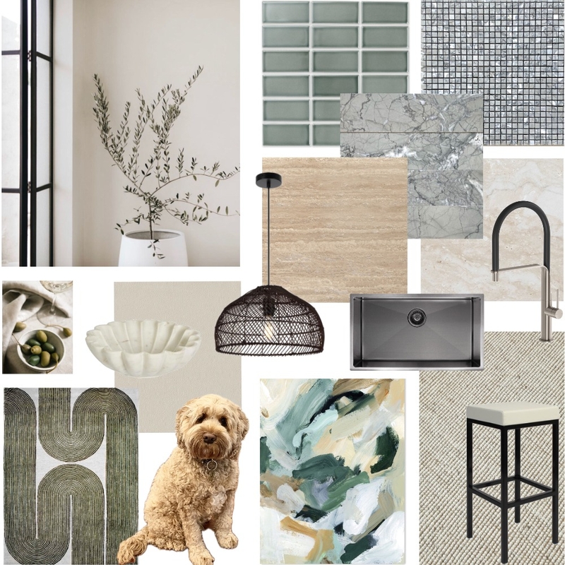 Kitchen - Olive Love Mood Board by The Collected Co on Style Sourcebook