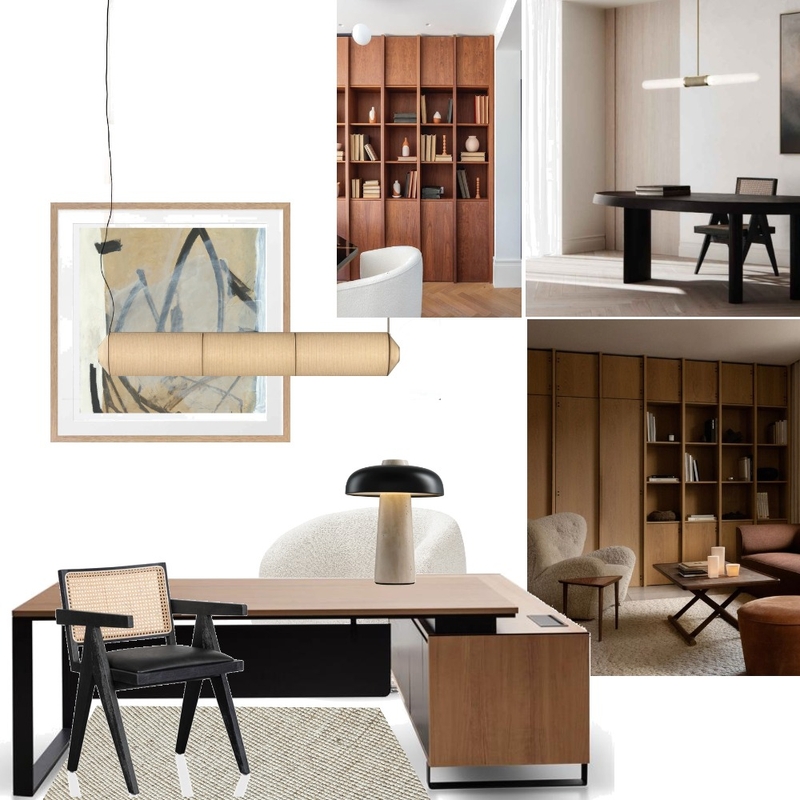 Study Mood Board by Servini Studio on Style Sourcebook