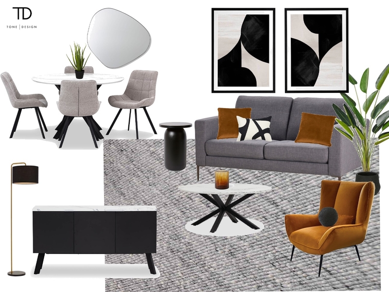 Highpoint Apartment Mood Board by Tone Design on Style Sourcebook