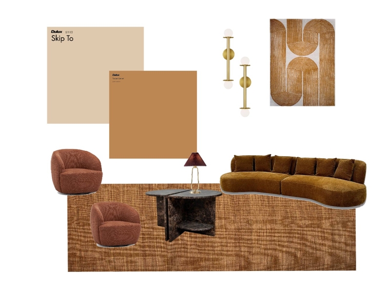 Orange room Mood Board by YSInterior on Style Sourcebook